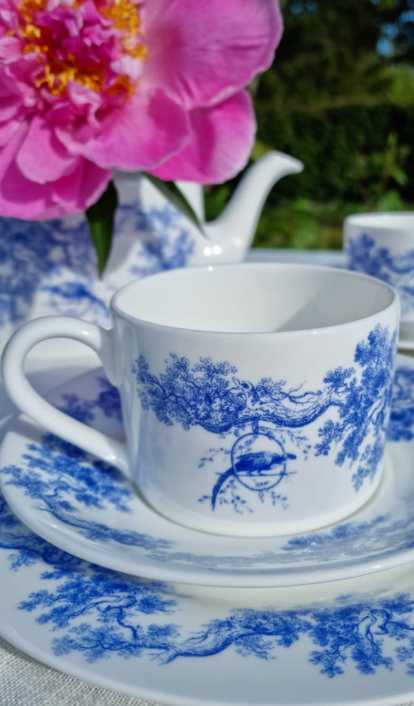 TOILE DE JOUY CUP AND SAUCER - House of Castlebird Rose