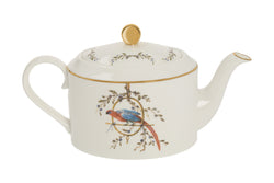 Bone China Teapot ''Le Perroquet'' - House of Castlebird Rose